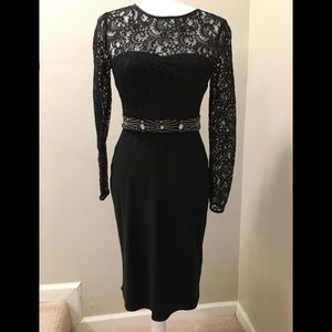 NEW without tag Beautiful IS Boutique black party dress
